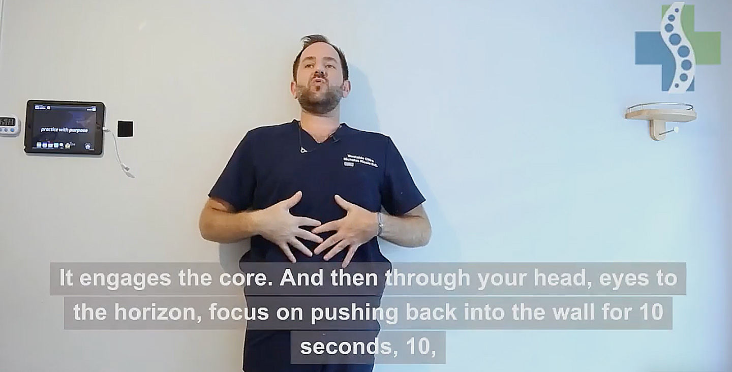 Gentle Wall Stretches for Instant Relaxation! Step 3 Gentle Wall Stretches for Instant Relaxation! Step 3